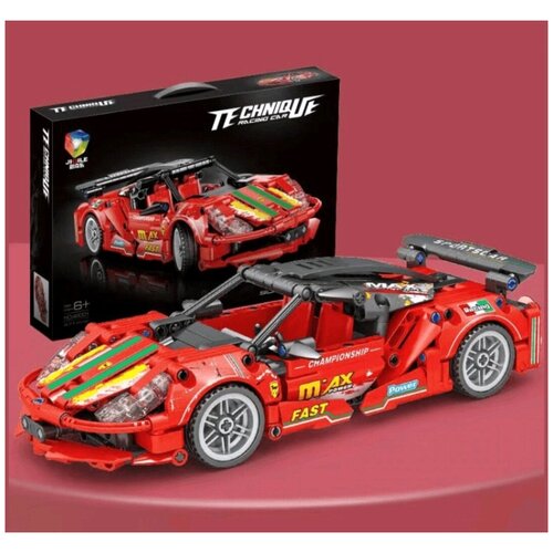 Конструктор/ Technic/ Гоночная машина Феррари Ferrari / 471 деталь/ 48001/ ребенку конструктор technic гоночная машина феррари ferrari 471 деталь 48001 ребенку