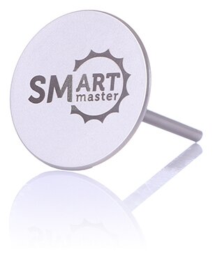 Диск педикюрный для маникюра Smart Master основа, размер L, 25000 об/мин, 1 шт., серебристый, супер тонкая, 25