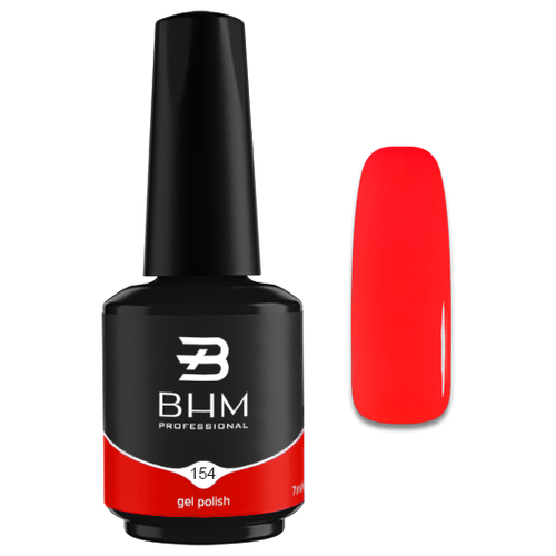 BHM Professional Гель-лак Gel Polish, 7 мл, 15 г, №154