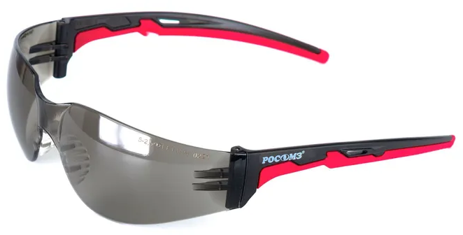 Солнцезащитные очки РОСОМЗ О15 HAMMER ACTIVЕ серые, защитные очки антискользящие, универсальное незапотевающее покрытие, арт. 11555-5 - фотография № 10