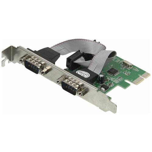 Контроллер COM (2port) PCI-E WCH382 (WCH 2S LP)