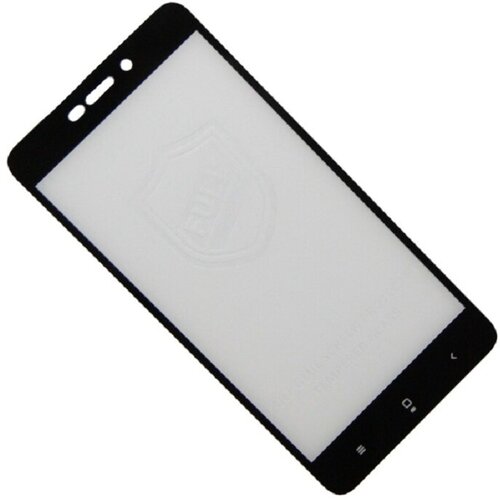 Защитное стекло для Xiaomi Redmi 4A (2,5D/полная наклейка) черный