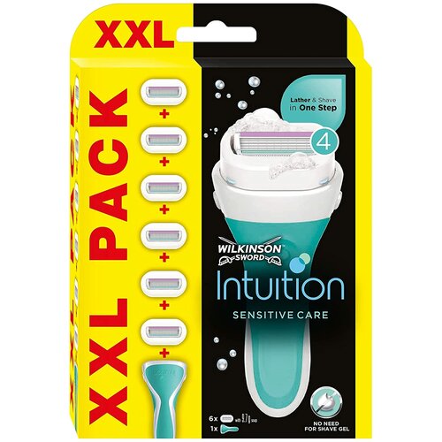 Wilkinson Sword / Schick Intuition Sensitive /     6-  