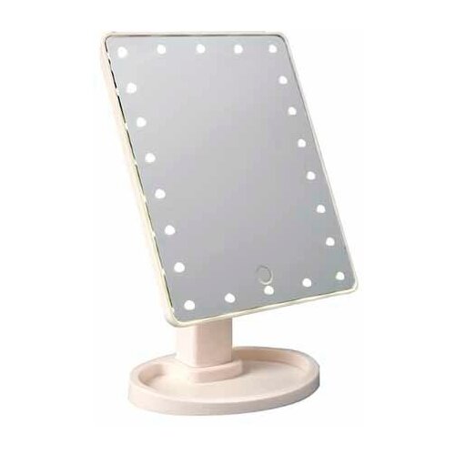 фото Зеркало с подсветкой для макияжа простые решения