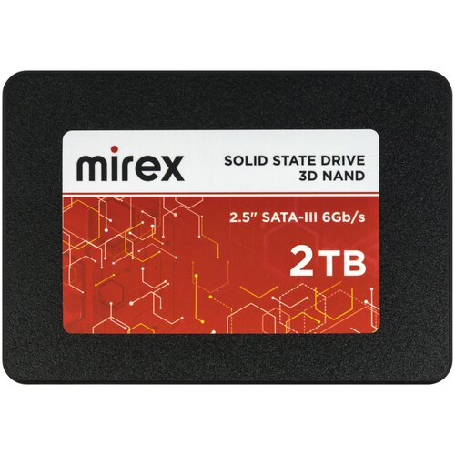 Твердотельный накопитель Mirex 2 ТБ SATA MIR-002TBSAT3