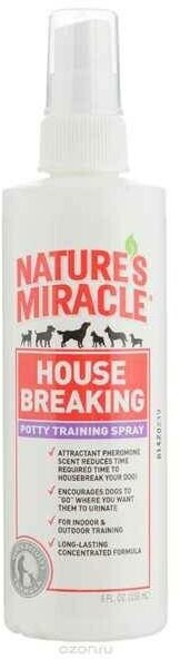 Natures Miracle House-Breaking Spray Спрей для приучения к туалету для собак 237 мл