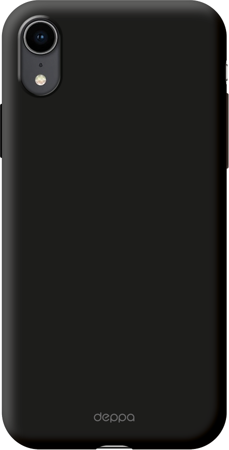 Чехол Gel Color Case для Apple iPhone XR, черный, Deppa, Deppa 85363