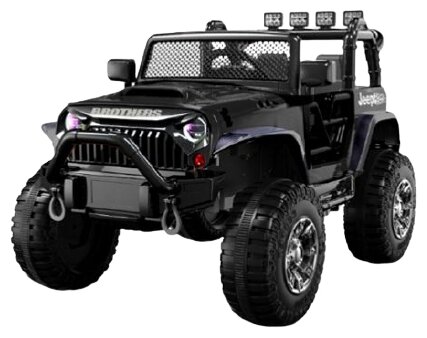 Электромобиль Barty Jeep M999MP (Черный глянец)