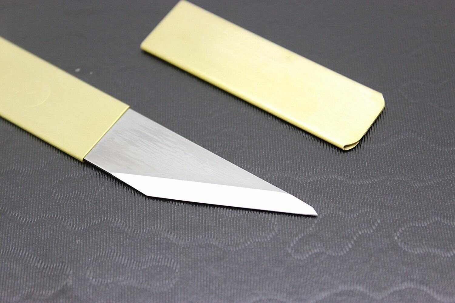 Ремесленный нож-косяк. Японский традиционный Yoshiharu Kiridashi SS-120 - фотография № 2