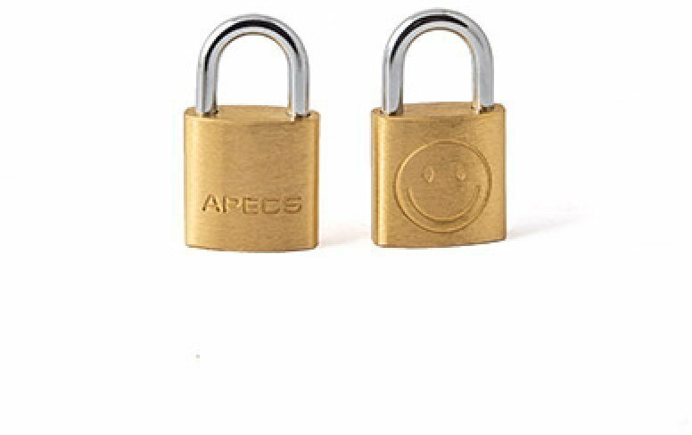 Замки навесные Apecs PDB-20-20-Blister (2Locks3Keys)