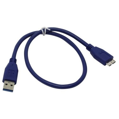 Кабель ExeGate USB - microUSB (EX284935RUS) 0.5 м, синий
