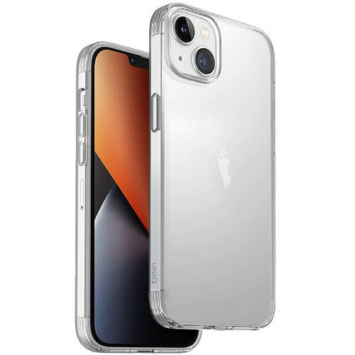 Чехол Uniq HYBRID AIR FENDER для iPhone 14 Plus 6.7", прозрачный (NUDE)
