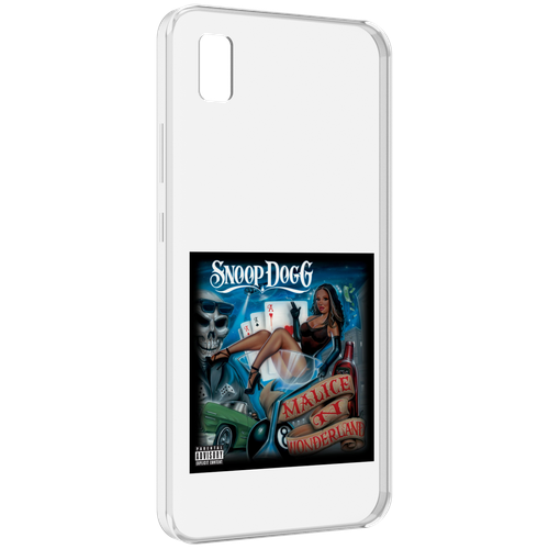 Чехол MyPads Snoop Dogg MALICE N WONDERLAND для ZTE BLADE L210 задняя-панель-накладка-бампер чехол mypads snoop dogg doggumentary для zte blade l210 задняя панель накладка бампер