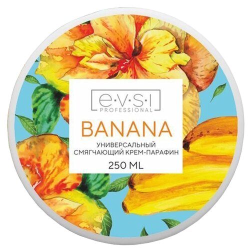 фото Универсальный смягчающий крем-парафин для рук и ног evsi banana 250 мл