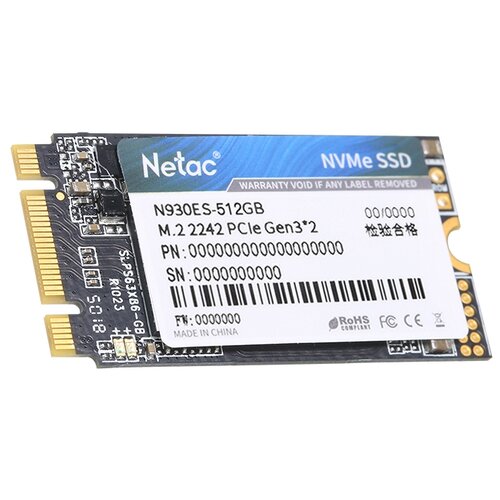 Твердотельный накопитель Netac Series Retail N930ES 512Gb NT01N930ES-512G-E2X