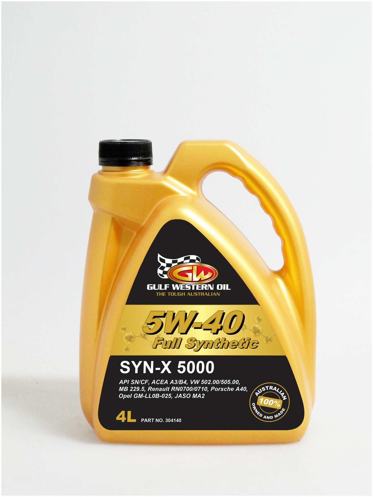 Моторное масло SYN-X 5000 5W40 4 л.