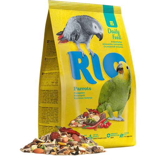 RIO 1000 г корм для крупных попугаев 4 шт