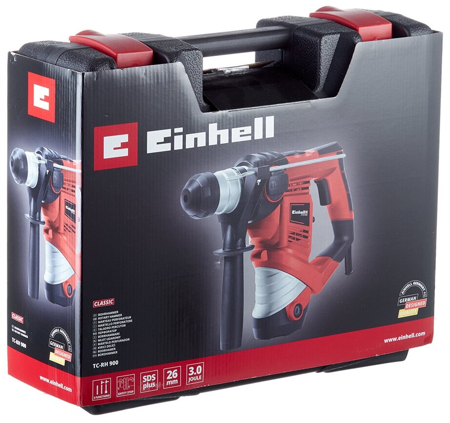 Перфоратор EINHELL SDS -plus TC-RH 900 - фотография № 16