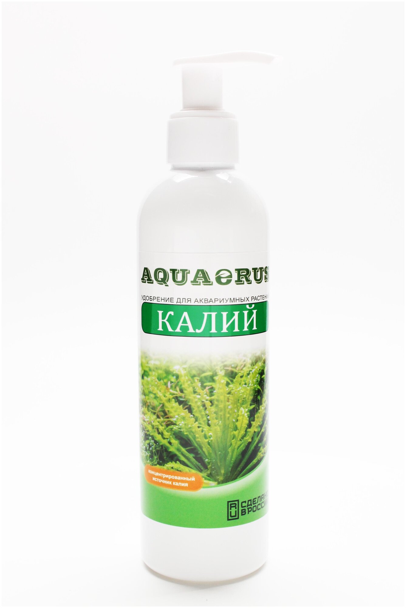 AQUAERUS, удобрение для аквариумных растений калий, 250 mL - фотография № 1