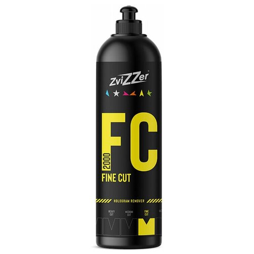 фото Zvizzer fc 2000 fine cut- антиголограммная полировальная паста 750ml
