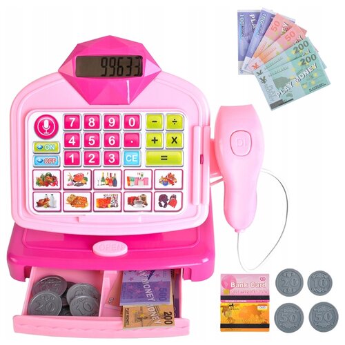 фото Детский игровой набор магазин с кассой и аксессуарами, zhorya zyb-b2850-1/2