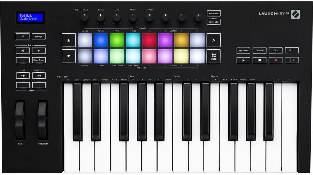 MIDI-клавиатура Novation Launchkey 25 MK3