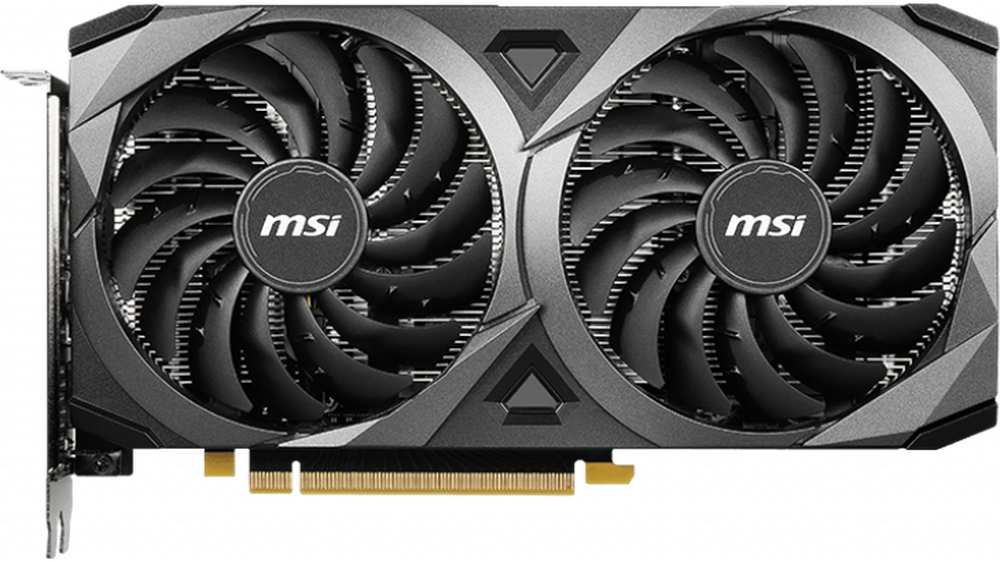 Видеокарта MSI GeForce RTX 3050 8192Mb, Ventus 2X 8G OC (RTX 3050 Ventus 2X 8G OC) 1xHDMI, 3xDP, Ret