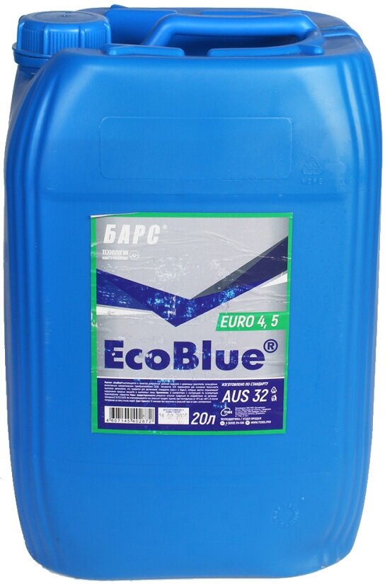 Жидкость адсорбирующая барс ECOBLUE SCR 20л