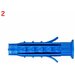 Дюбель распорный Чапай шип/ус синий 5х25 мм, 50 шт (2 шт.)
