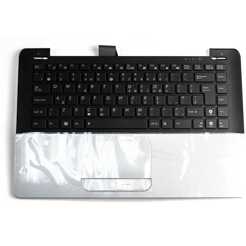 Клавиатура для Asus UX30 TopCase Серебро p/n: 9J. N2K82.50R, 0KN0-EW1RU03, 04GNVS1KRU00-3 клавиатура для asus x540lj topcase красный p n 90nb0b11 r30200