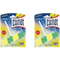 Comet Блок для туалета Лимон, 48 г, 2 шт