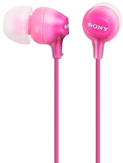 Наушники внутриканальные Sony MDR-EX15LP Pink