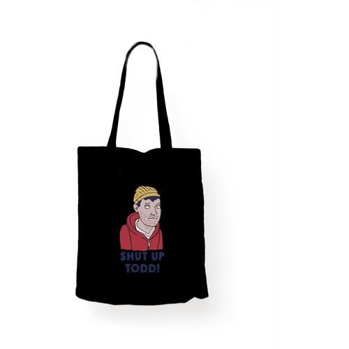 фото Сумка шоппер каждому своё, черный