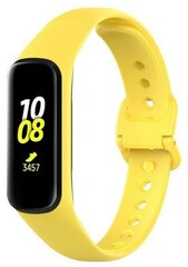 Силиконовый ремешок для Samsung Galaxy Fit 2 SM-R220 (желтый)