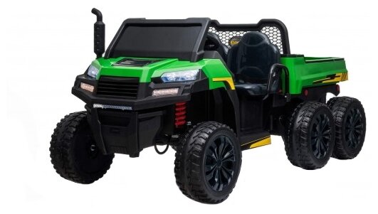 RiverToys Детский электромобиль T100TT зеленый