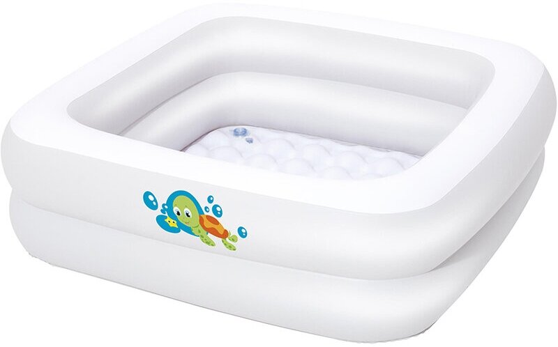 Бассейн надувной детский Baby Tub 86 х 86 х 25 см Bestway 51116 - фотография № 1