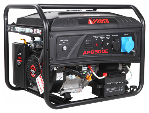 Бензиновый генератор A-iPower Lite AP6500E, 6 кВт (20207)