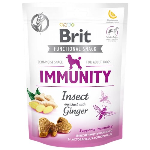 Лакомство для собак Brit Care Immunity Insect, 150 г