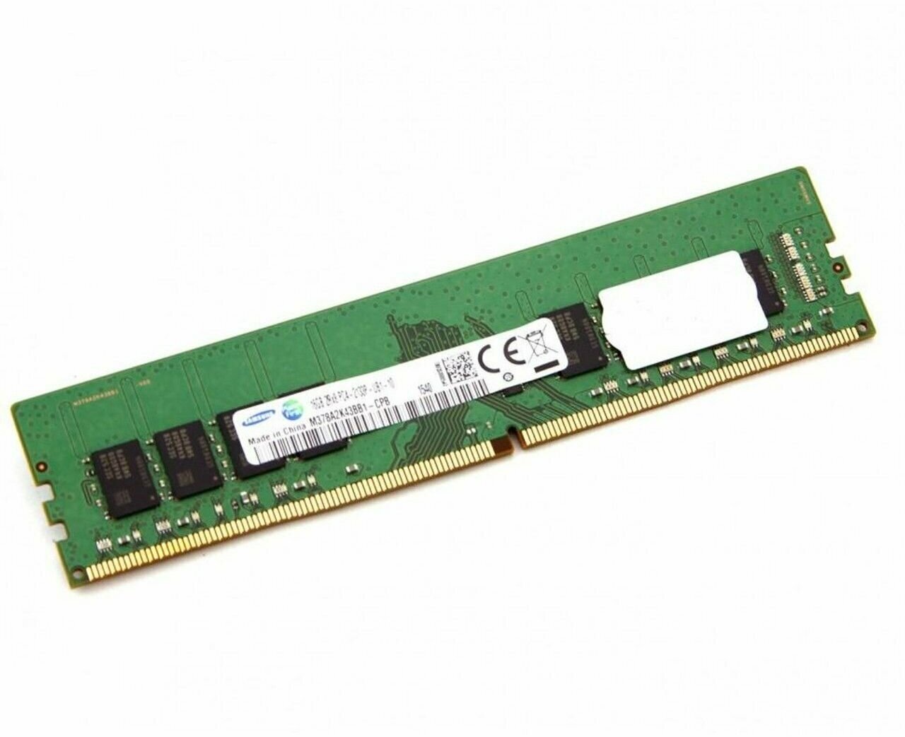 Память серверная Samsung 16Gb DDR4 UDIMM (для Supermicro MBD-X11SAE ) 2400МГц 2Rx8 non-ECC Unbuffered non-Registered PC4-2400T CL17 M378A2K43BB1-CRC