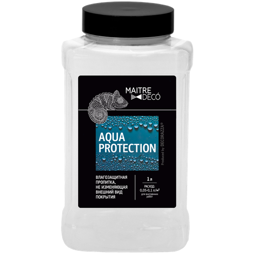 Пропитка влагозащитная Maitre Deco «Aqua Protection» 1 л буй aqua lung deco stop new