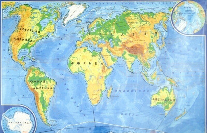 Пазл магнитный АГТ Геоцентр Карта мира - фото №12