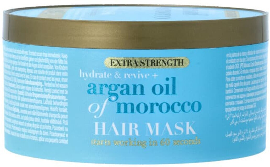 OGX Маска для восстановления волос с экстрактом арганы / Extra Strength Argan Oil Of Morocco Masker 300 мл - фото №1