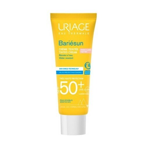 Uriage Bariesun Creme Teintee Claire Тональный крем светлый SPF50+, 50 мл