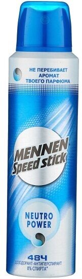 Мужской дезодорант Mennen Speed Stick Neutro Power, 150 мл