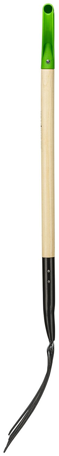 Вилы 4-рогие СИБРТЕХ сенные, кованые, 210х340х1260 мм, деревянный лакированный черенок 61379 - фотография № 3