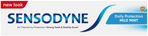 Зубная паста Sensodyne Ежедневная Защита Мягкая мята для чувствительных зубов с фтором