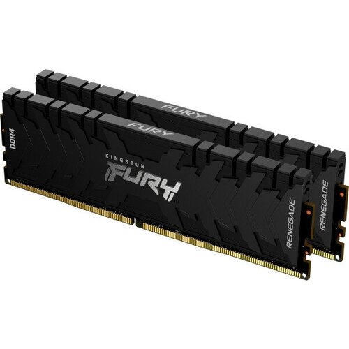 Оперативная память Kingston 64GB 3600MHz DDR4 CL18 DIMM Kit of 2 FURY Renegade Black KF436C18RBK264 1798300₽