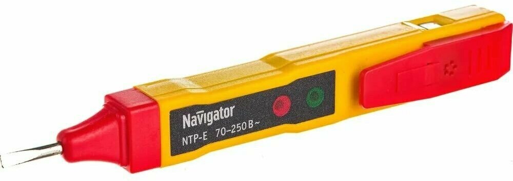 Отвертка индикаторная Navigator NTP-E многофункциональная электронная - фотография № 3