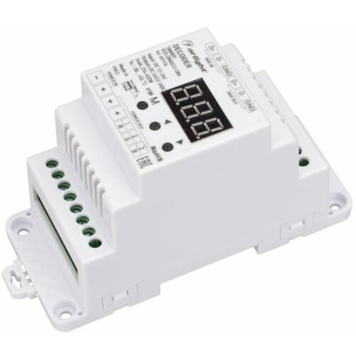 Декодер Arlight Smart-K23-DMX512-Din (12-24V, 3x6A) 027126