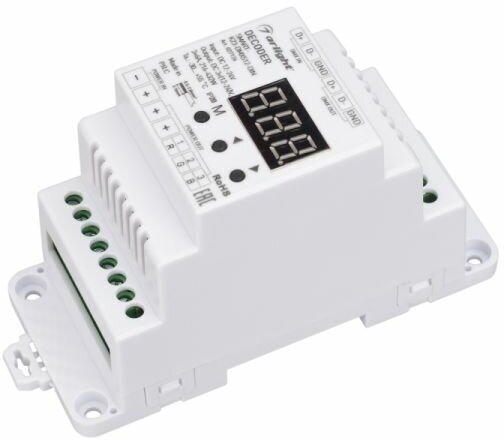 Декодер Arlight Smart-K23-DMX512-Din (12-24V, 3x6A) 027126